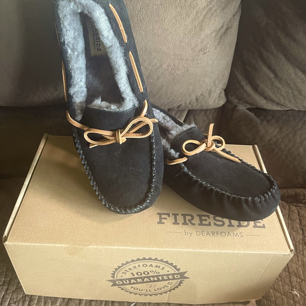 Fireside by Dearfoams Men’s Moccasin